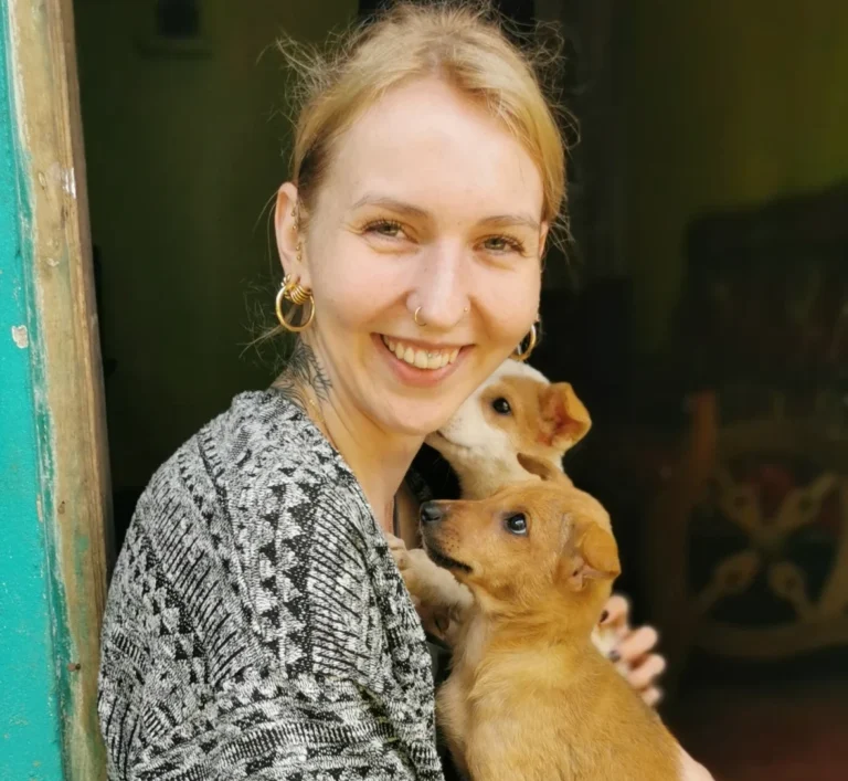 Julia Gottschalk, Director at Dogs of Ella, passionate about animal welfare in Sri Lanka